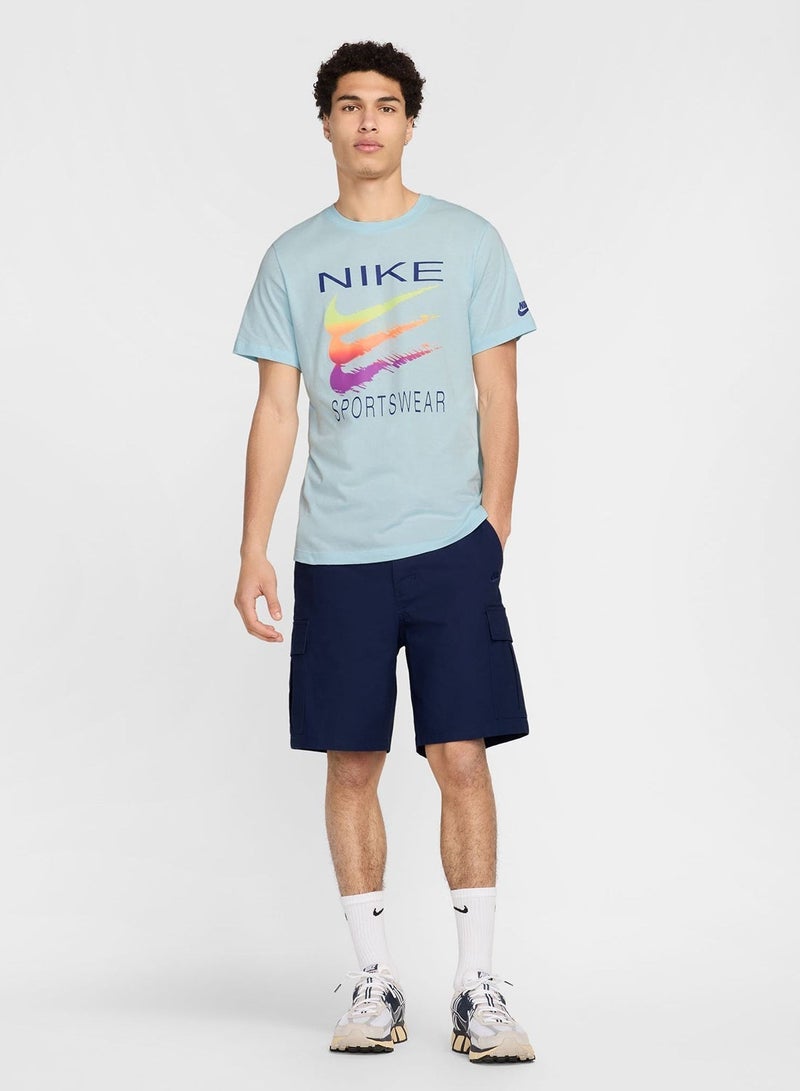 Nike Nsw Swoosh Logo T-Shirt - Image 4